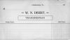 Disert, William N. �Bill�: Ledger for William N. �Bill� Disert (1870-1914)
