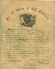 Morgan, William Curtis: Re-enlistment Document of William Curtis Morgan (1834-1868)