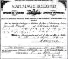 Prewitt, James Orlando & Florence Nightingale Cole: Marriage Record of James Orlando Prewitt (1855-1938) & Florence Nightingale Cole (1862-1903)