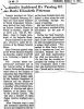 Peterson, Doris Elizabeth: Obituary of Doris Elizabeth Peterson (1917-1967)