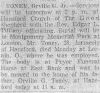 Toney, Orville Guy 'O. G.' Jr.: Obituary of Orville Guy 'O. G.' Toney, Jr. (1926-1955)