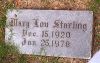 Starling, Mary Lucille 'Mary Lou' Prewitt (1920-1978)
