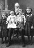 Ackley, Ruth Elizabeth (1897-1918) & Julia Norah Ackley (1900-2002) & Charles Thomas 'CT' Ackley (1833-1913)  & Loren Ackley (b. 1899) & Laurel Marian Ackley (1895-1987)