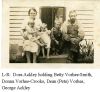 Thiemann, Dora Mathilde (1887-1974) & Betty Mae Vorhes (1936-2005)  & Donna Vorhes & Dean William 'Pete' Vorhes (1932-2005) & George Martin Ackley (1881-1957)