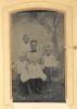 TONEY-GILLISPIE/ UNIDENTIFIED/ Group photo/ Tintype #13 